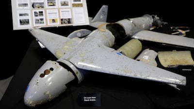 Remains of Iranian drones. Yuri Gripas / Reuters