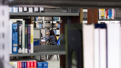 The Sharjah Library. Photo: Ruel Pableo for The National