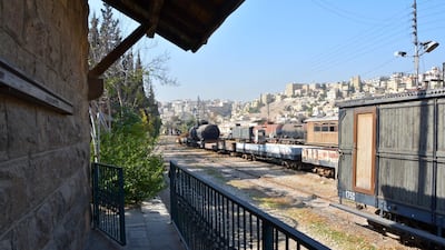 A view of the abandoned train station in Jordan's capital, Amman. Photo by Marta Vidal