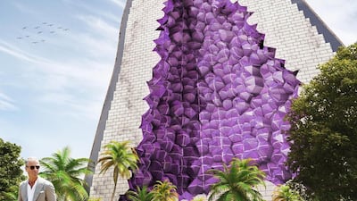 “We imagine that Dubai would be the perfect habitat for a gem like the Amethyst Hotel,” said Kamiel Klaasse, one of the architects from NL Architects in the team. Courtesy NL Architects