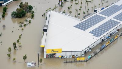 A flooded area of Townsville. Getty Images