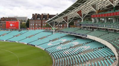 One of the stands not being used during the friendly at The Oval. Getty