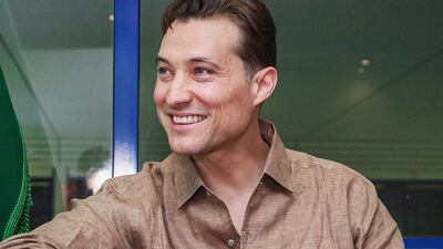 Al Kholood's American owner Ben Harburg. Photo: @AlKholoodFC / X