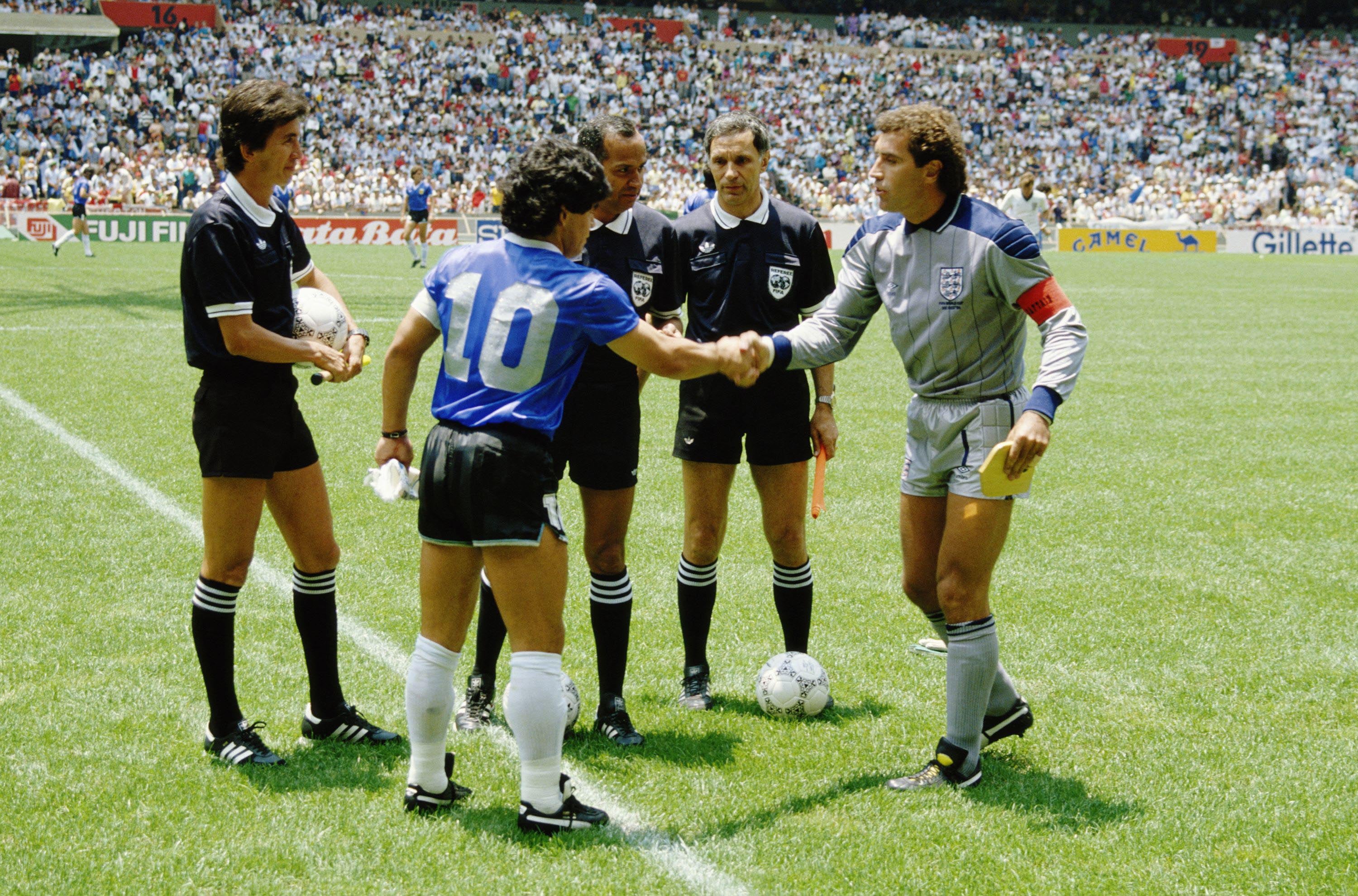 Image linked from the original feed: The Match: Documentary revisits Maradona's 'Hand of God' and 1986 World Cup clash
