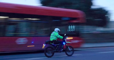 The Metropolitan Police has invested in Sur-Ron motorbikes to help catch phone thieves. Photo: Metropolitan Police