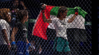 Zamzam Al Hammadi earned a hard-fought decision win over Abeer Mansour.