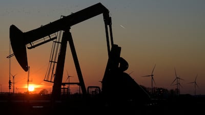A pump jack of Wintershall DEA in Emlichheim, near the northern German city of Meppen. The EU is considering banning energy imports from Russia. Reuters