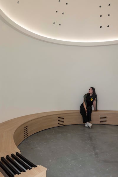 Palestinian artist Jawad Al Malhi’s Naiman was first made in 2008 as a site-specific installation in East Jerusalem. Photo: National Pavilion UAE - Venice Biennale