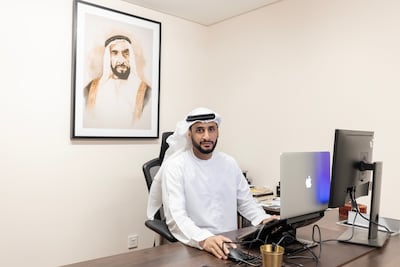 'Wherever we end up, the goal is to serve our country,' said Omar Al Braiki, an NEP fellow. Aparna Jayakumar / The National