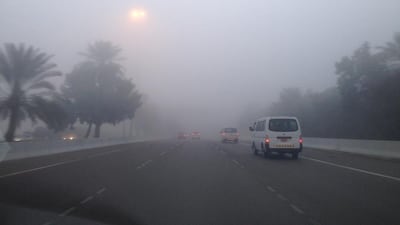 Morning fog in the UAE caused several flight delays at UAE's two main airports. Photo courtesy Scott Armstrong