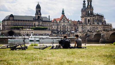 Dresden Castle, which houses the museum and Green Vault where the robbery took place in in November 2019. AFP