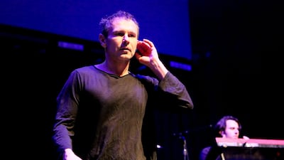 Slava Vakarchuk of the band Okean Elzy performs in Hollywood in 2017. Getty