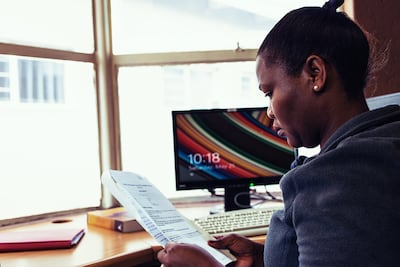 A community library in the Eastern Cape, South Africa. Photo: Yahsat
