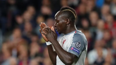 Sadio Mane missed Liverpool's best chance in the first half. AFP