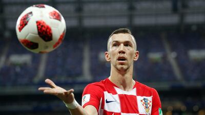 Croatia's Ivan Perisic was in fine form during the World Cup, scoring three goals. AP Photo