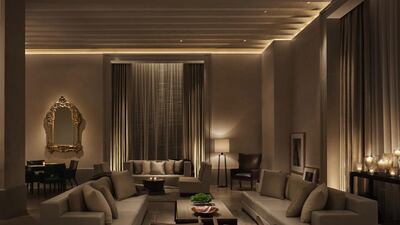 The lobby at The New York Edition hotel. Photo by Nikolas Koenig