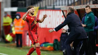 Mertens celebrates. PA