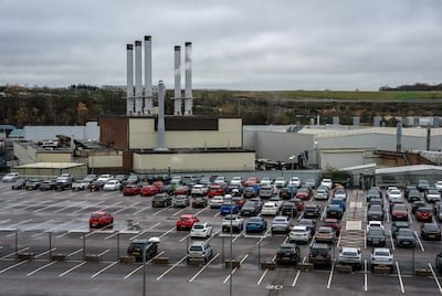 Vauxhall owner Stellantis announced plans to shut its van factory in Luton, England, putting about 1,100 jobs at risk, as it moves to an all-electric plant at its other factory at Ellesmere Port. Getty Images