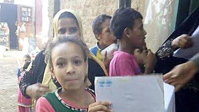 Mohammed bin Rashid Al Maktoum Foundation distributed thousands of food parcels in Egypt. Wam