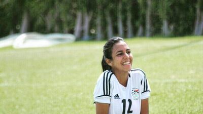 She has had to work incredibly hard to get where she is and achieve a career in professional football. Courtesy Sarah Essam