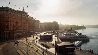 The Grand Hotel is on the harbour front, close to the National Museum. Courtesy Grand Hotel