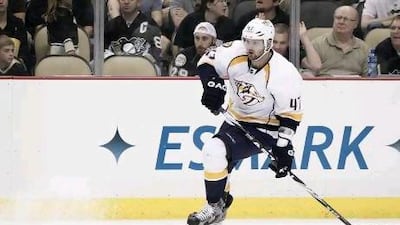 Alexander Radulov is back with the Nashville Predators in time for the NHL play-offs.