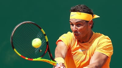 Rafael Nadal proved to be too strong for Dominic Thiem in Monte Carlo. Sebastien Nogier / EPA