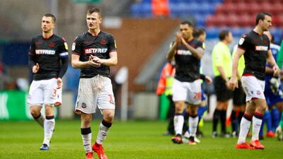 Bolton Wanderers players have not been paid in either March or April by the club's management. Action Images