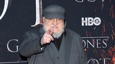 George R. R. Martin arrives for the 'Game of Thrones' final season premiere at Radio City Music Hall on April 3, 2019 in New York. P