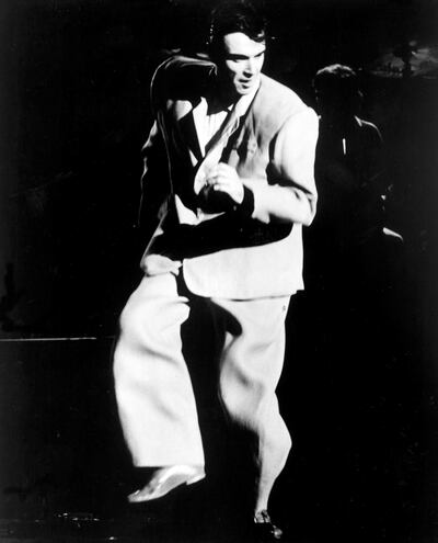 David Byrne in 'Stop Making Sense'. Rex