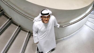 Hasan Al Redaini will create media content for the mission’s website, Twitter feed and YouTube channel. Christopher Pike / The National