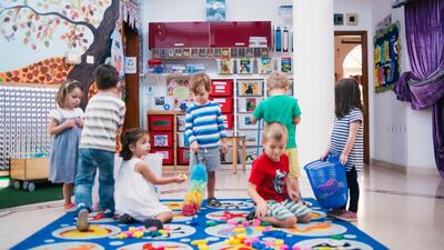 Parents are encouraged to do their research when selecting a nursery to meet the needs of their child. Alex Atack for The National