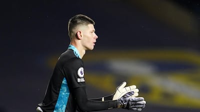 LEEDS UNITED PLAYER RATINGS: Illan Meslier 5 – Made a spectacular save from Harvey Barnes high to his left to prevent Leicester from doubling their advantage at 1-0. He could do little about the first goal and was unlucky in the second, doing well to deny Vardy’s diving header, but pushing it into Tieleman’s path. Getty Images