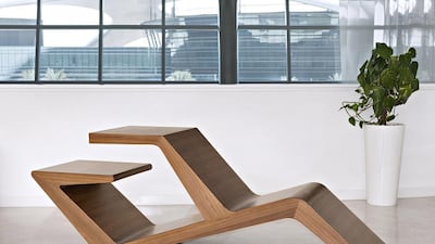 Winning entry to design competition at Zayed University. Photo by Walter Willems.