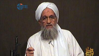 Al Qaeda leader Ayman Al Zawahiri. Site Intelligence / AFP Photo