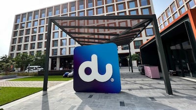 Du is expecting revenue growth of between 5 per cent and 7 per cent this year. Photo: du