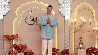 Hollywood actor and WWE wrestler John Cena. AFP