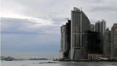 The Trump Ocean Club is the tallest building in Central America. AFP
