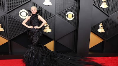 Lady Gaga in Canadian label Matieres Fecales. AFP