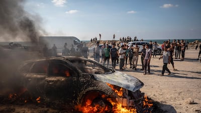 Low-level hostilities continue in Gaza despite a nearly year-long ceasefire brokered by the US. EPA