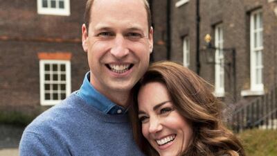 Prince William and Catherine, Duchess of Cambridge have released two new pictures to celebrate their 10th anniversary. AFP