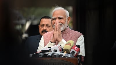 Prime Minister Narendra Modi said India will continue to provide humanitarian assistance to Ukrainians affected by the war. AFP