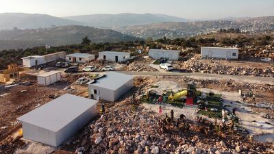 The outpost, however, breaks Israeli law, which permits only state-sanctioned settlement construction in the West Bank.