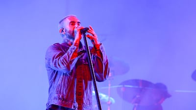 Maroon 5 played the Friday slot as part of the Abu Dhabi F1 concert series. All photos: Victor Besa / The National