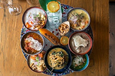 Coya has a variety of ceviche and leches de tigres sauces