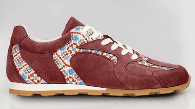 Each pair of Resolute RGL features Palestinian tatreez embroidery. Photo: Resolute RGL