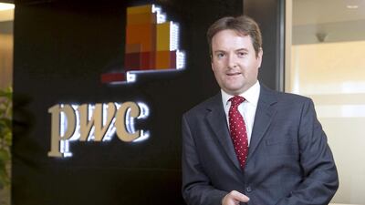 Raymond Hurley, a PwC partner for financial services and deals in Dubai, says 'on the retail side, the whole life side of insurance is under penetrated'. Antonie Robertson / The National