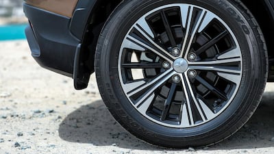 The Eclipse Cross is front-wheel drive, so off-roading ambitions can be left at the kerb. Victor Besa / The National