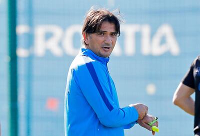 Croatia manager Zlatko Dalic. Dmitri Lovetsky / AP Photo