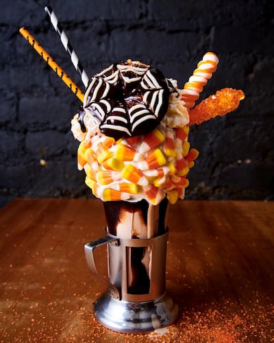 The Halloween Crazyshake at Black Tap. Courtesy Black Tap